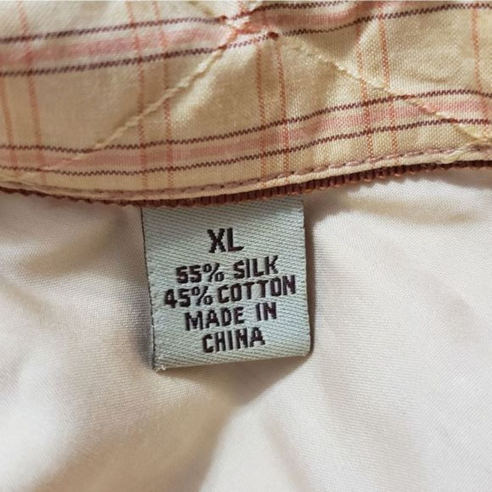 Men's Tommy Bahama Button-up Shirt Silk Blend Size XLarg, Lightweight - Picture 3 of 5